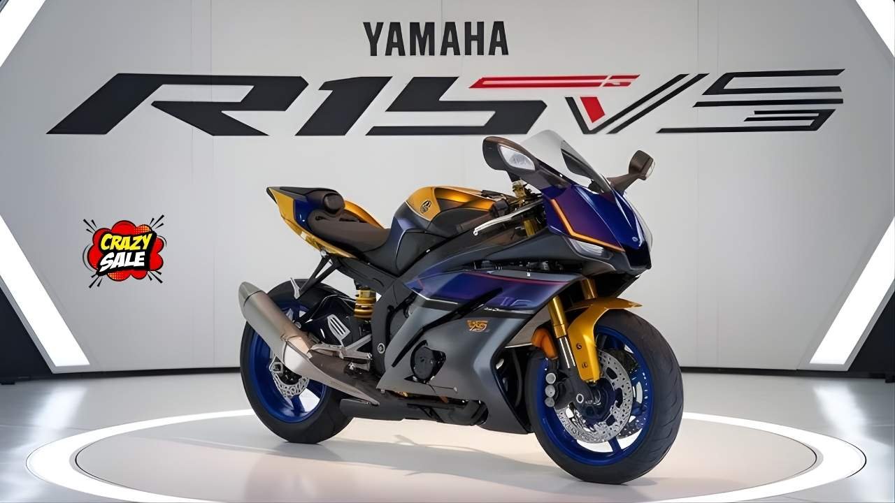 2025 Yamaha R15 V5 Debut Brings High Mileage, Sporty Aerodynamic Styling and LED Lights