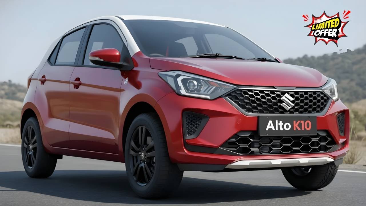 Maruti Alto K10 2026 Launched 999cc Engine, 40kml Mileage and EMI Starting at ₹4,600