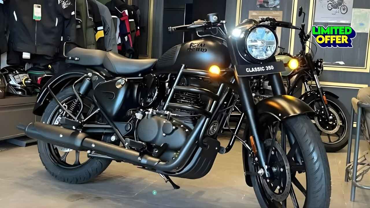 Royal Enfield Bullet 350 2026 Launched – Classic Retro Styling, Refined 350cc Engine, 49KMPL Mileage & Modern Features