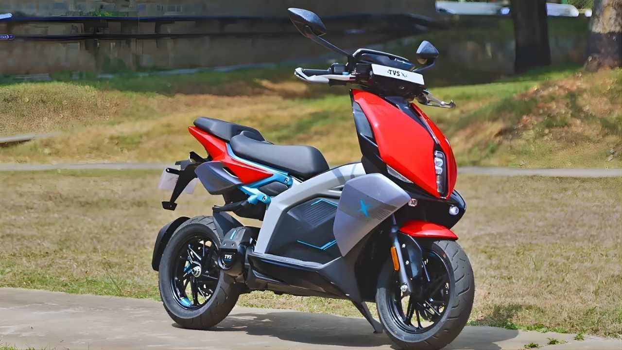 TVS X Electric Scooter 2026 Launched 4.4 kWh Battery, 140 km Range and Premium EV Tech