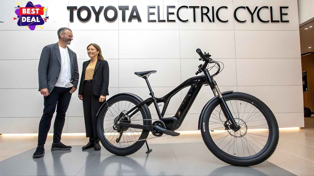 Toyota Electric Cycle 2026 Launched 560km Range, 800W Hub Motor & 15-Minute Fast Charging at ₹3,499